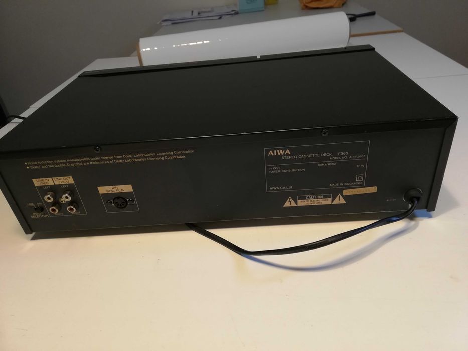 Stereo Casette Deck AIWA F360 - Vintage/stare Foarte Buna