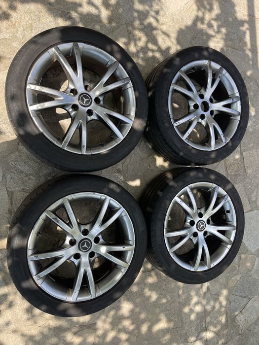 Джанти и гуми за Мерцедес 5х112 17”