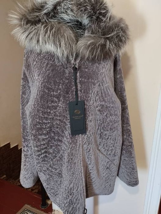 Новая Дубленка Каракуль турция 52/54 размер