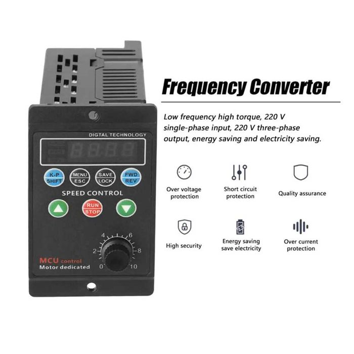 Controler turatie motor asincron, intrare/iesire 220V, putere 750W