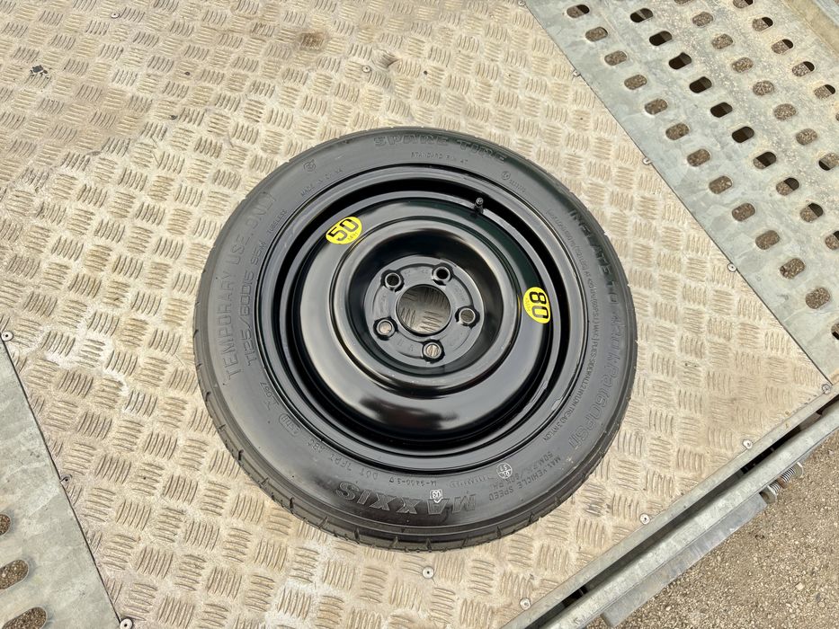 Патерица/Резервна гума 125/80/15 5x114.3-Hyundai/Kia/Mazda/Mitsubishi