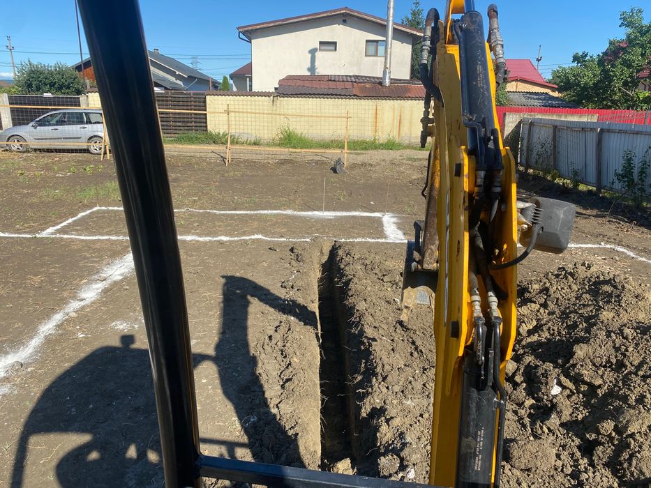 Lucrări săpături, șanțuri, fundații etc