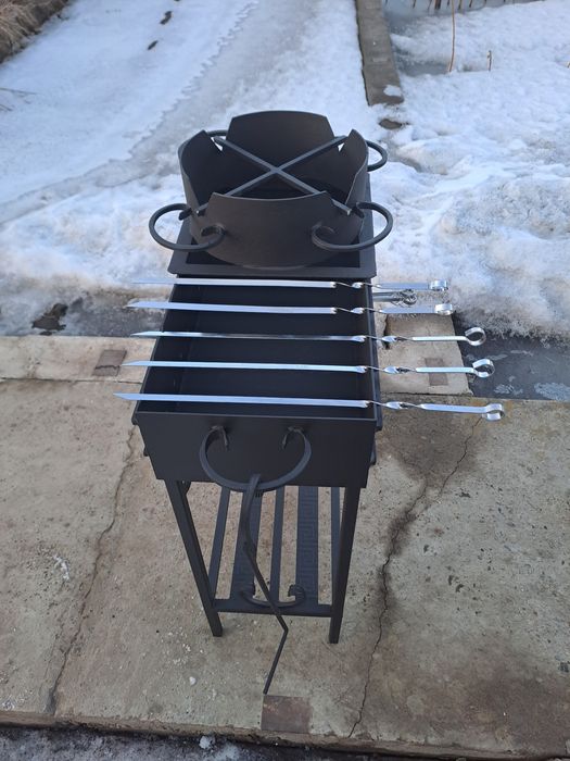 Продам стационарный новый мангал