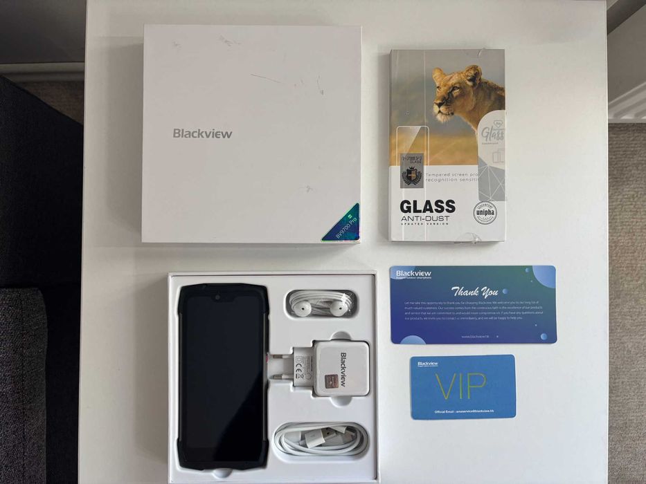 Blackview Dual SIM BV9700 Pro - Rugged Smartphone, Mint, Full Box