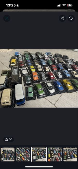 Срочно продаются модели машин 1:43