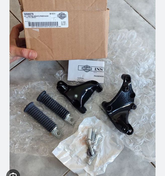 Kit scarite pasager Harley Davidson XL originale