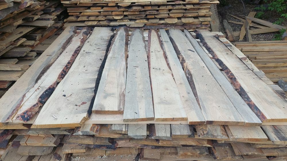 Доски необрезная от 1м до 6м