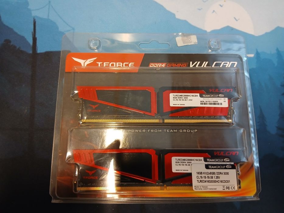 DDR4 2X8 GB 3000MHz