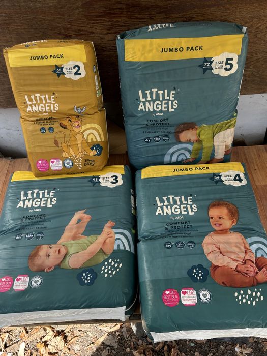 Памперси Pampers Little Angels  MAMIA Литъл Ейнджъл Мамиа Mamia