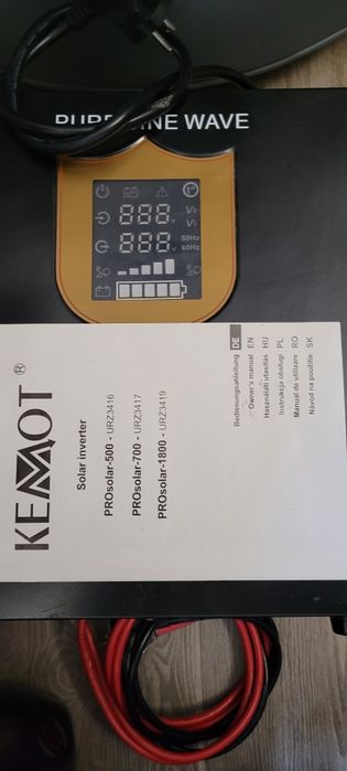 Kemot invertor solar 24 v unda sinusoidala