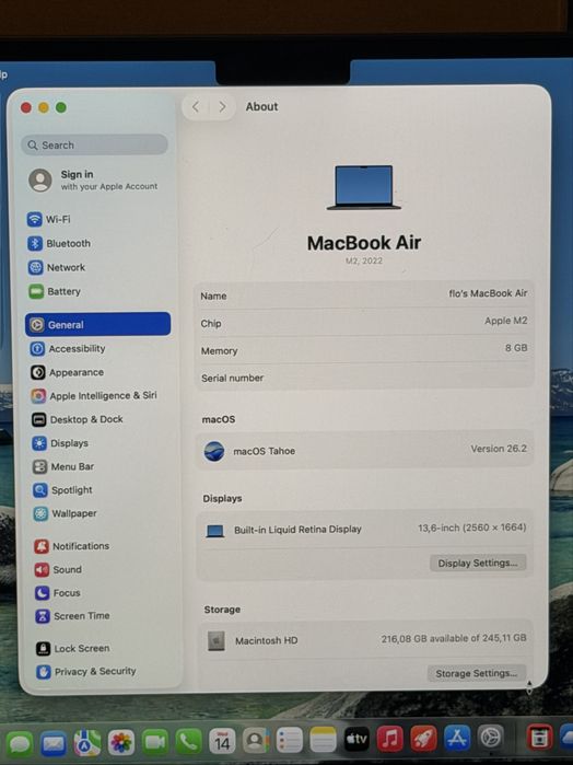 Apple MacBook Air M2, 2022 full box intretinut fara urme