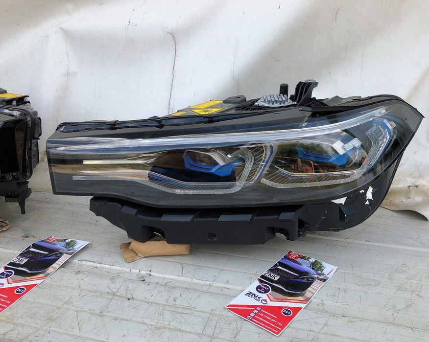 BMW X7 G07 set faruri laser far stanga dreapta kit airbag plansa bord