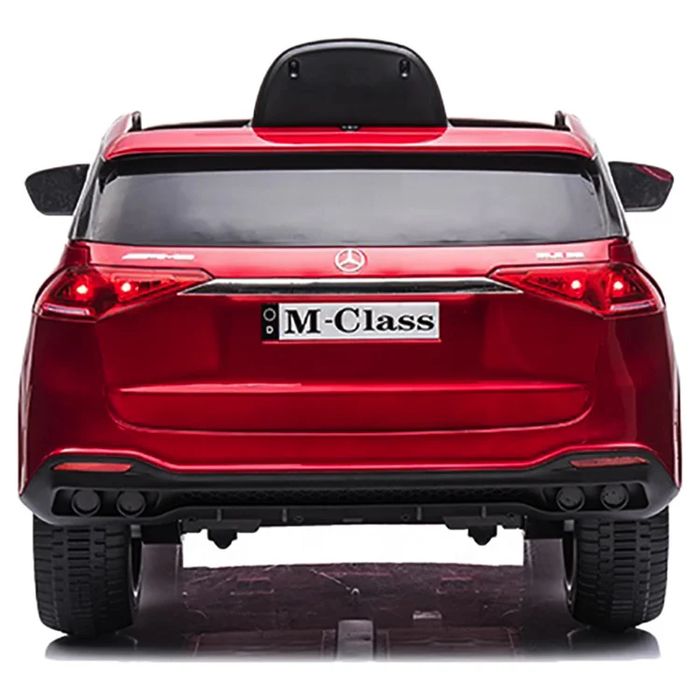 Mercedes m-class 12v– - детски акумулаторен джип, червен, eva гуми