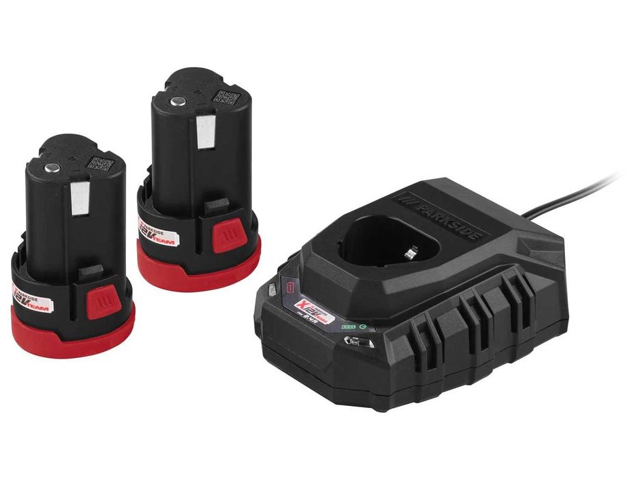 НОВ Комплект Parkside PERFORMANCE Винтоверт и Ударен X12Team