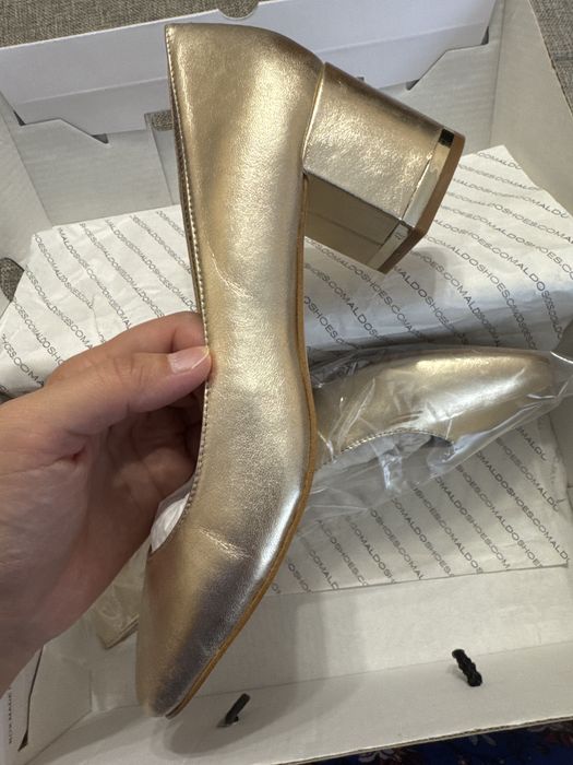 Кожаные туфли 38 размер