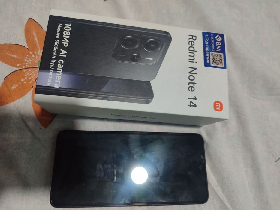 Redmi not 14  tinniq