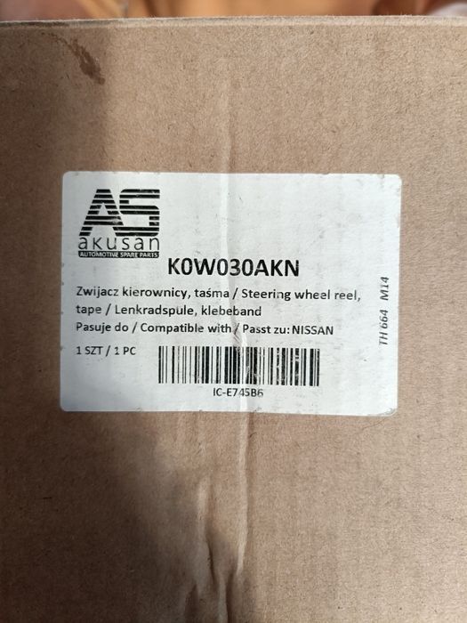 Spirala Nissan Qashqai