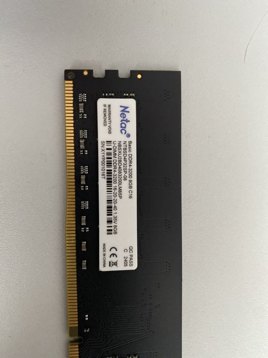 Продам оперативную память