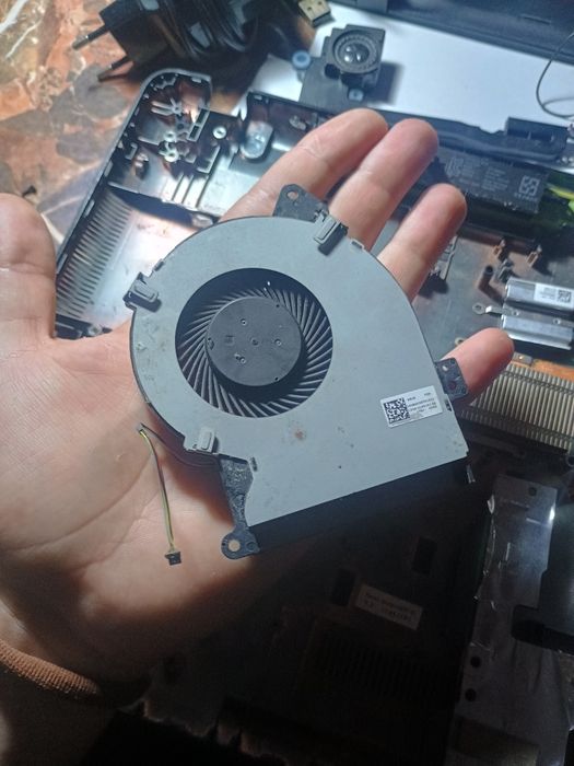 Piese laptop ASUS X541U placă de bază DEFECTĂ. Cooler, CD-ROOM, placă conexiuni, ecran, carcasă, heat sink, modul Wi-fi rețea, difuzoare, încărcător