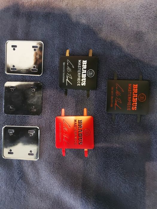 Емблема за седалки на Мерцедес Брабус Brabus