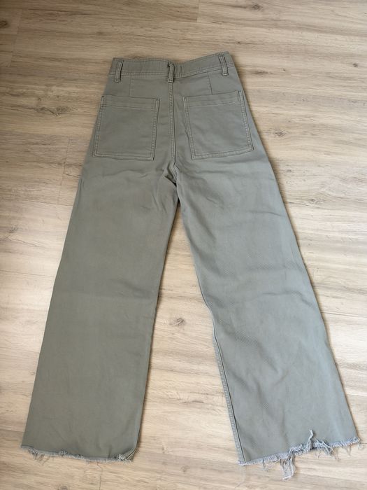 Дънки Zara в ментовозелено