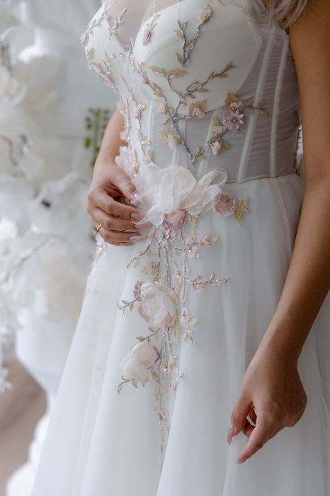 Свадебное дизайнерское платье Papilio