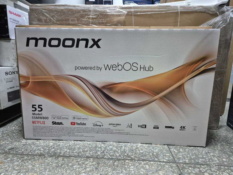 Телевизор Mooonx/4k ultra hd/webOs/lg system/прошивка/доставка есть