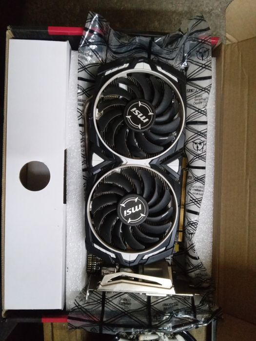Видеокарта msi rx 570 4 gb