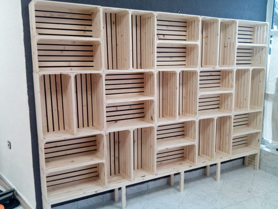 Обзавеждане тип конструкции от щайги