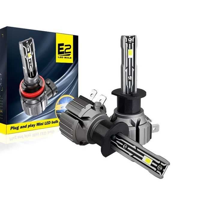 Диодни крушки без вентилатор Е2 H1 35W 12V / LED ЛЕД