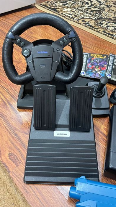 Sega Saturn Model 2 Pachet Colecție: Story of Thor 2 + Accesorii Rar