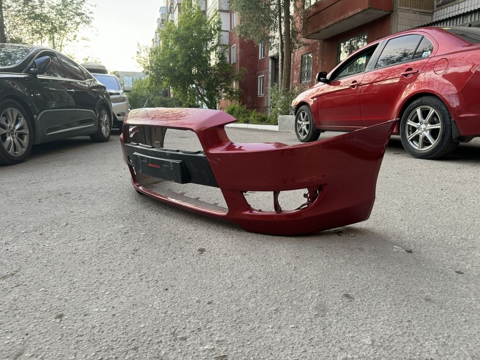 передний бампер на лансер 10/х lancer x