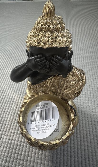 Buddha suport lumânare tip pastilă