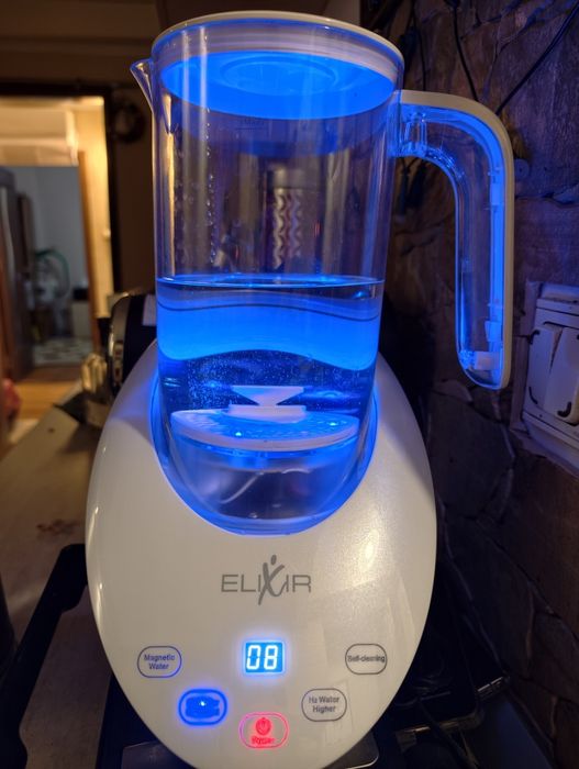 H2 water+magnetic water. Apa hidrogenata