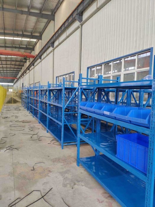 Прочный стальной стеллаж для хранения вещей / Многоярусный стеллаж