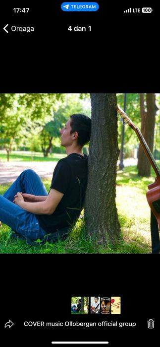 Gitara xizmati. Jonli ijroda. Marosim va tadbirlar uchun.