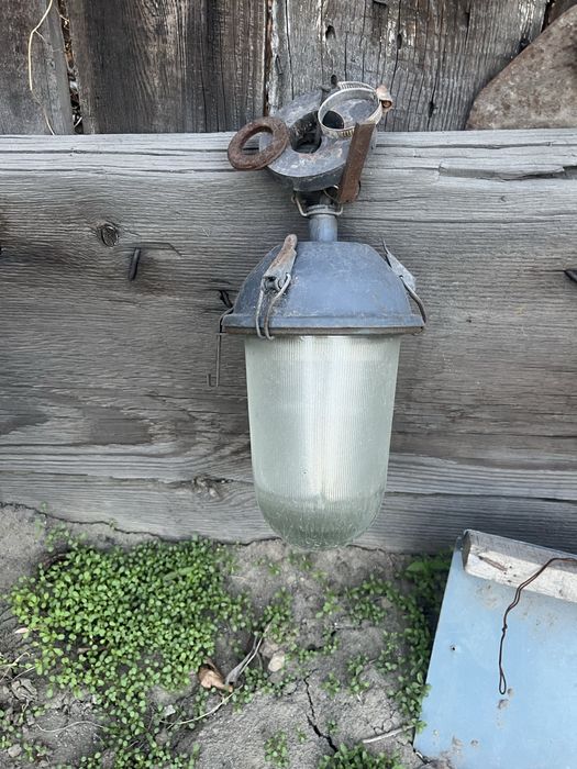 уличный плафон ссср