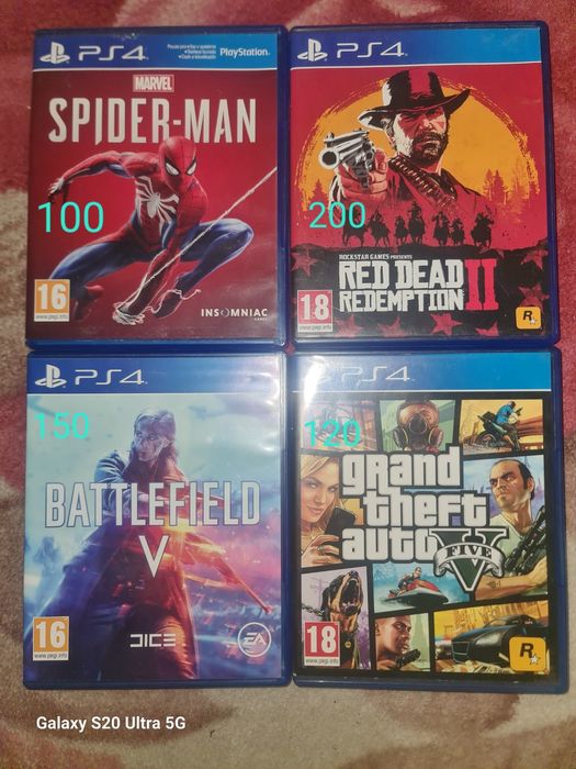 Vând jocuri PS4 și PS5