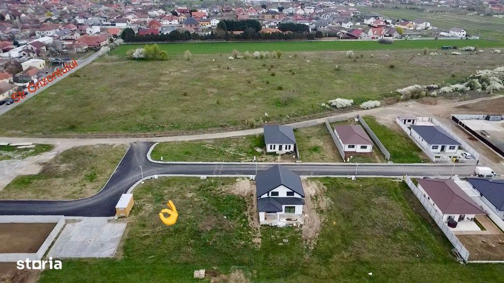 Teren de vânzare zona nouă Bujac 546mp AC ON+1 teren pe colț separate