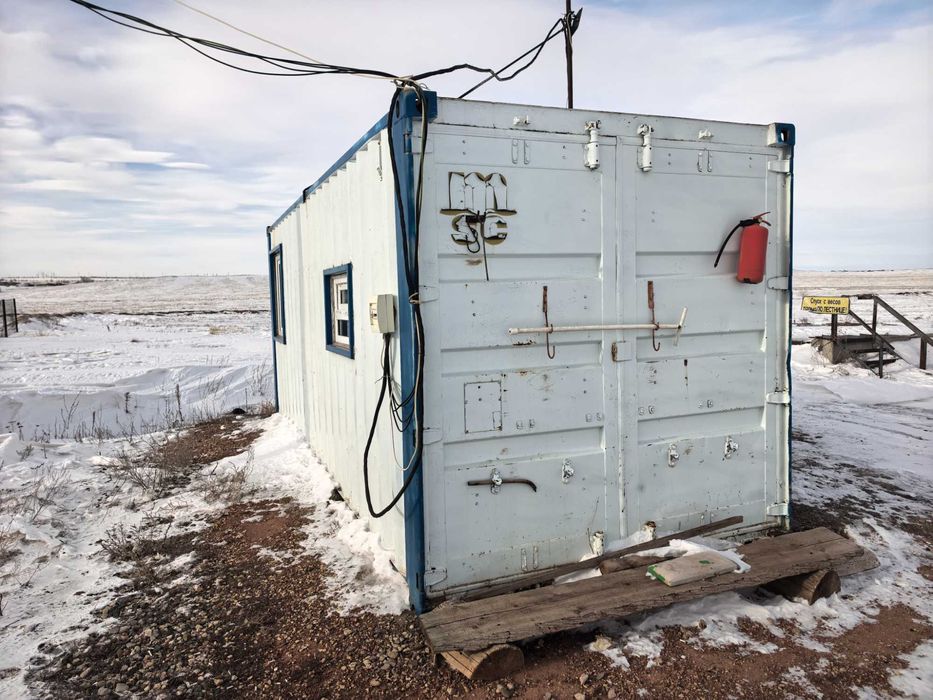 Жилой контейнер вагончик