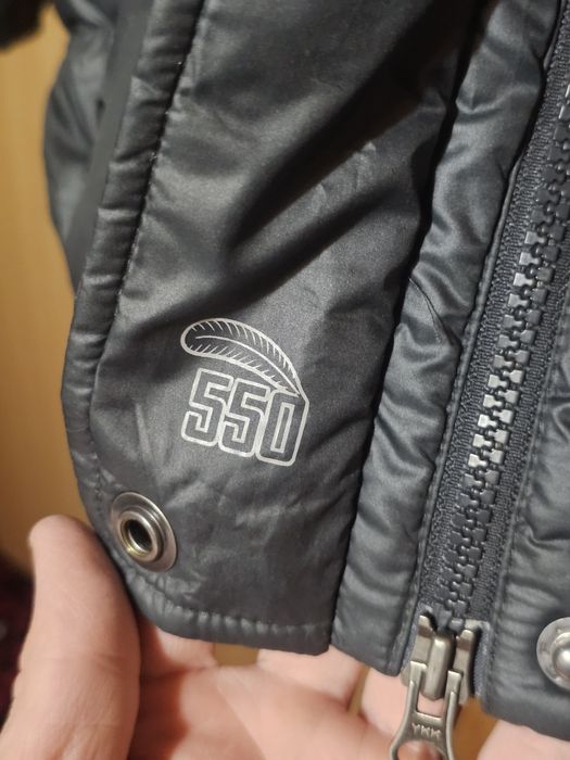 Nike пухено яке – тъмносиво