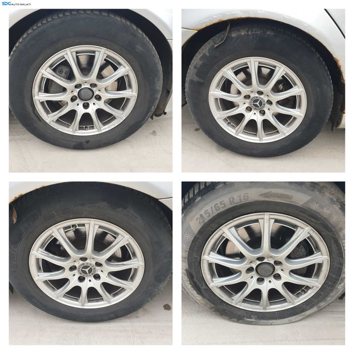 Set 4 Jante Aliaj 215 65 16 R16 Mercedes Clasa C Class W202 1993 - 2001 [K8396]