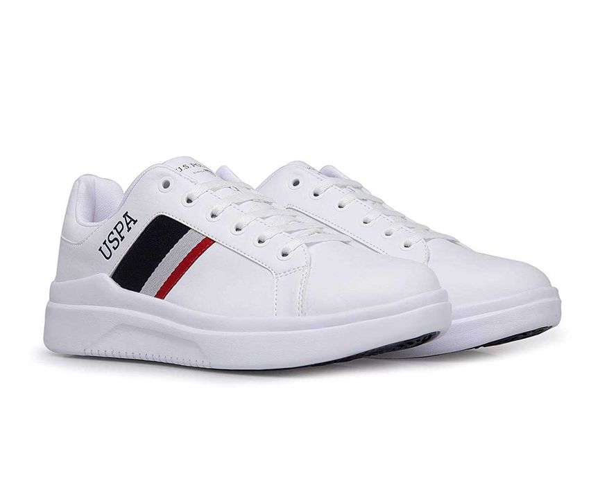 %ПРОМО% U.S. POLO® № 44 – Мъжки спортно елегантни кожени обувки нови