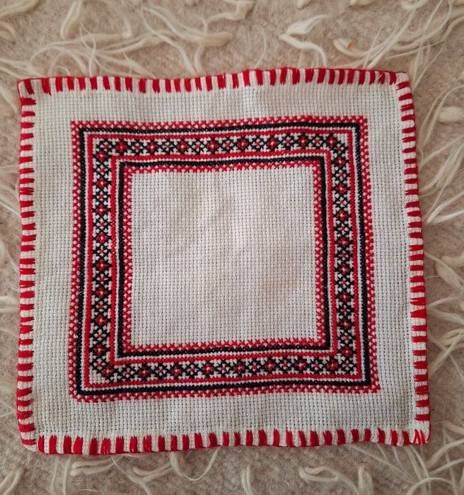 Ștergare și șervețele cusute