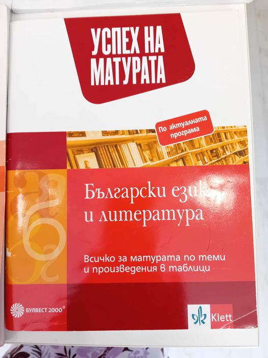 Тестове за матура по бъл. език и литературя