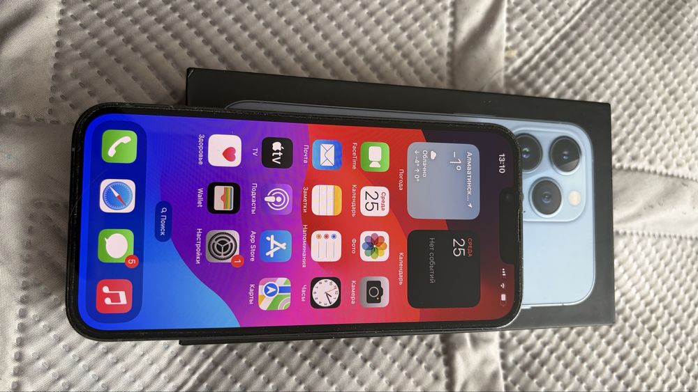 Iphone 13pro 256gb синий