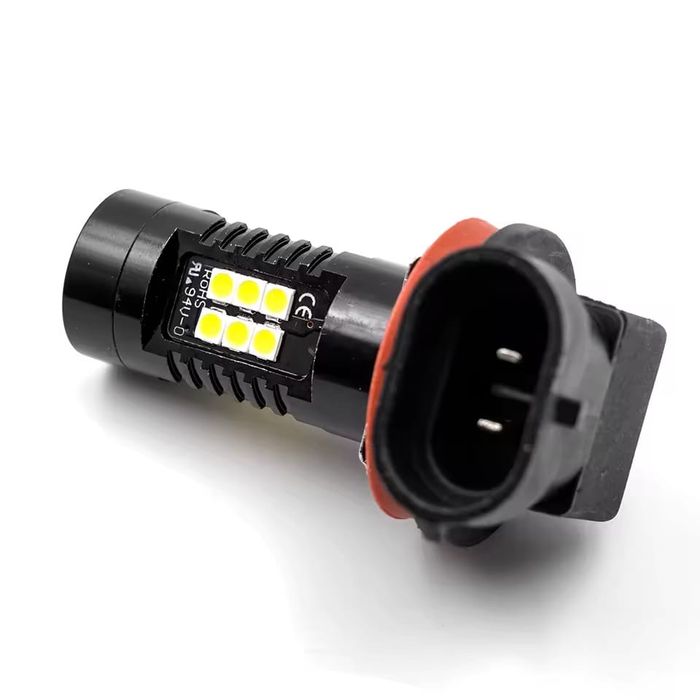 Set Două Becuri Led H8,H9,H10,H11,H16,HB39005,HB4-9006 Fără Ventilator