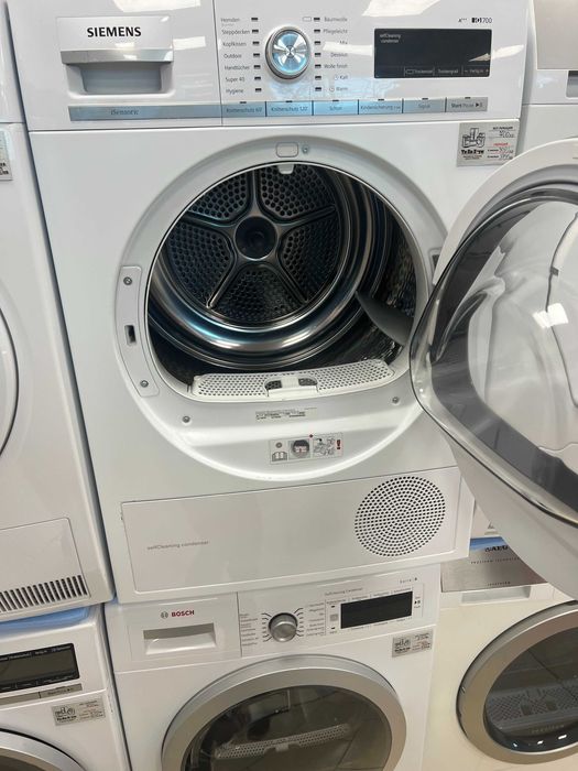 Сушилня Siemens WT47W5W0 Iq700 60 см - 8 кг - бяла