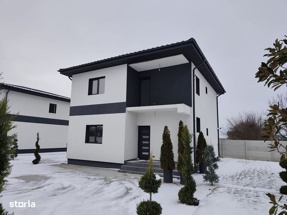 FARA COMISION Bolintin casa 5 camere P+1 asfalt curent 380v canal apa