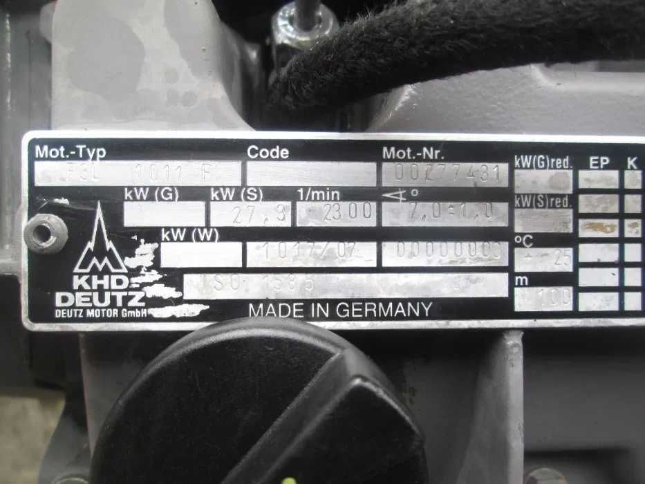 Motor Deutz F3L 1011F second hand